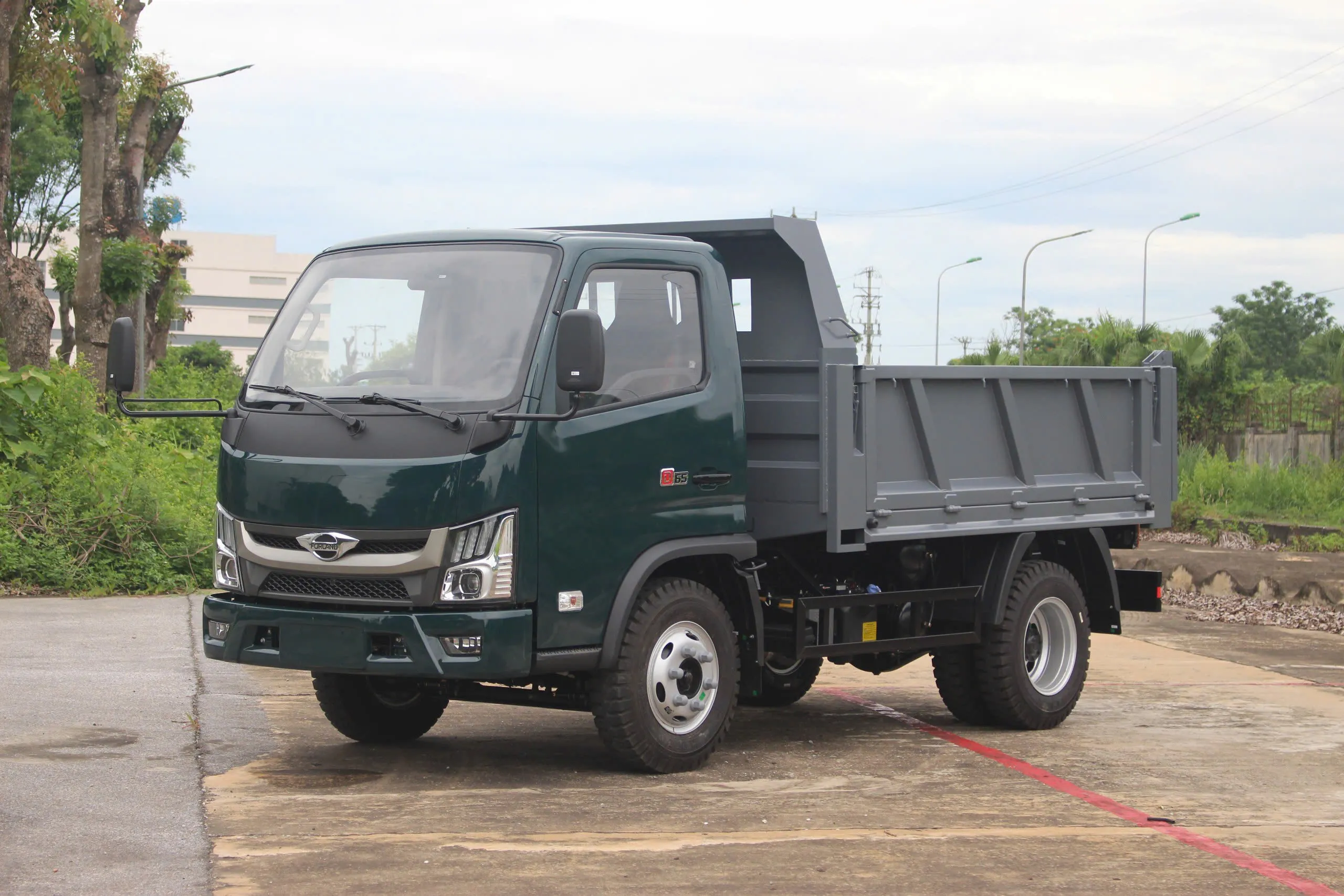 Xe tải ben D65 – Giải pháp vận chuyển linh hoạt và đáng tin cậy